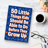 50 Little Things Kids Should Do Before They Grow Up product image 9 showing printed book details for screen-free reading and learning