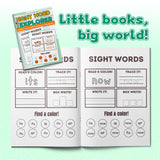 Children's read trace write sight words workbook