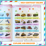 Interactive First Words Sound Book for Toddlers product image 5 showing printed book details for screen-free reading and learning