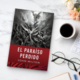 El Paraiso Perdido Spanish Edition by John Milton - Classic Epic Poem product image 8 showing printed book details for screen-free reading and learning