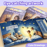 I'm Ready to Sleep by Myself Bedtime Independence Picture Book product image 5 showing printed book details for screen-free reading and learning