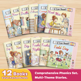 Mia 12-Book Early Reader Set for Phonics and First Reading product image 6 showing printed book details for screen-free reading and learning