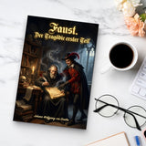 Faust Der Tragodie Erster Teil German Edition by Goethe product image 8 showing printed book details for screen-free reading and learning