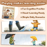 Big, Small! Opposites Picture Book for Toddlers product image 5 showing printed book details for screen-free reading and learning