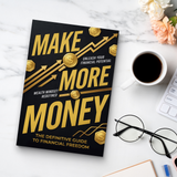 Make More Money Financial Freedom Guide product image 9 showing printed book details for screen-free reading and learning