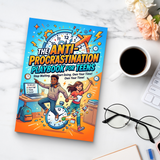 The Anti-Procrastination Playbook for Teens product image 9 showing printed book details for screen-free reading and learning