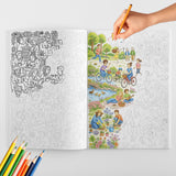 Cartoon Characters Line Art Coloring Book physical printed book product image 3, ISBN 9798904669324