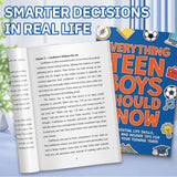 Middle school and high school book for teen boys, life skills, and self-awareness