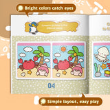 Ages 4-8 puzzle book set for screen-free visual learning