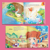 Selected Fairy Tales 30-Book Set for Kids product image 5 showing printed book details for screen-free reading and learning