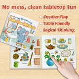 Children's I Can Do It Myself sticker book for self-care confidence and play