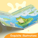 Exquisite illustration from The Frog and the Mouse storybook