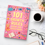 101 Growth Rules Every Girl Should Know product image 9 showing printed book details for screen-free reading and learning