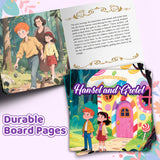 Durable board pages in Hansel and Gretel classic picture book