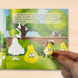 Children's food picture book with stickers