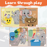 Ellie Recycles Right Children’s Picture Book, Little Ellie Everyday Adventures Storybook About Recycling, Earth Care, and Good Everyday Habits