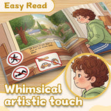 Family life skills storybook for food awareness, hygiene, and safety rules