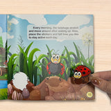 Children's bug picture book with stickers