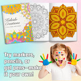 Kaleido Creations stress relief coloring book sample