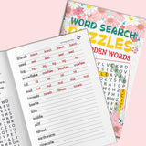 Sight Words Search and Writing Workbook for Kids, Word Find Activities, Early Reading Practice, Vocabulary Review, Spelling Support, and Kindergarten Literacy Learning