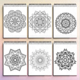 Amazing Patterns floral coloring book sample art