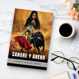 Sangre y Arena Spanish Edition by Vicente Blasco Ibanez product image 8 showing printed book details for screen-free reading and learning