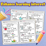 Children's early literacy comprehension book