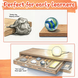 Early learning book for toddlers about sensory awareness and descriptive language