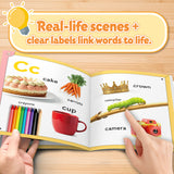 Children's ABC picture book for letter awareness and first words