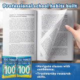 100 Things Every Teen Should Know About School Life product image 5 showing printed book details for screen-free reading and learning