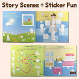 Children's complete the scene workbook for early creative learning