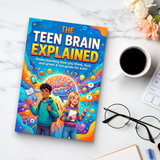 The Teen Brain Explained product image 10 showing printed book details for screen-free reading and learning