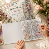 Floral Human Anatomy Coloring Book, Volume 20 physical printed book product image 4, ISBN 9798904669928