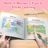 Children's Everyday Rhymes book for music number awareness and math readiness