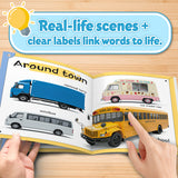 Truck Early Learning Book for Kids, Vehicle Recognition, First Vocabulary and Preschool Learning Skills