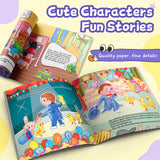 Little Thinkers Reading Fun 4-Book Set product image 5 showing printed book details for screen-free reading and learning
