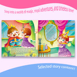Selected Fairy Tales 5-Book Set: Snow White, Mermaid, Cinderella, Golden Hairs, and Pea product image 5 showing printed book details for screen-free reading and learning