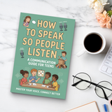 How to Speak So People Listen: Teen Communication Guide product image 9 showing printed book details for screen-free reading and learning
