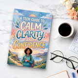 Teen Guide to Calm, Clarity, and Confidence product image 9 showing printed book details for screen-free reading and learning