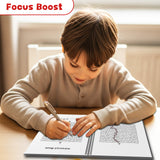 Advanced Maze Workbook for Kids, Complex Maze Puzzle Challenges with Logic Practice, Focus Training, Route Planning, Problem-Solving, and Brain Skill Building Activity Book