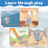 Children's social-emotional story for bravery discussions and parent-child reading