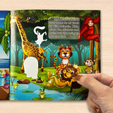 Children's nature picture book with stickers