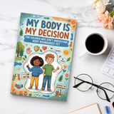 My Body Is My Decision Body Safety Book for Kids product image 9 showing printed book details for screen-free reading and learning