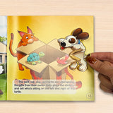 Children's companion animal picture book with stickers