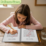 Garden maze activity book for early problem solving