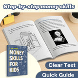 Money Skills for Kids Ages 7-14 product image 5 showing printed book details for screen-free reading and learning