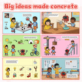 Kids screen-free physics book for energy concepts and science curiosity