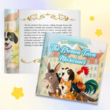 Grimm's Fairy Tales The Bremen Town Musicians Picture Book product image 5 showing printed book details for screen-free reading and learning