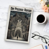 Der Prozess German Edition by Franz Kafka - Classic Existential Novel product image 8 showing printed book details for screen-free reading and learning
