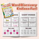 Children's sight word activity workbook